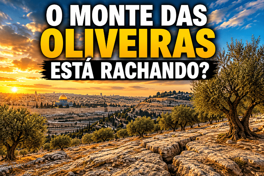 O Monte das Oliveiras Está Rachando? A Profecia de Zacarias Está se Cumprindo?