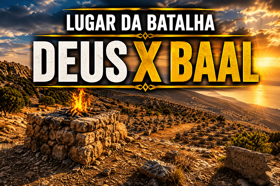 Lugar da Batalha Deus x Baal no Monte Carmelo: O Dia em que Deus Respondeu com Fogo