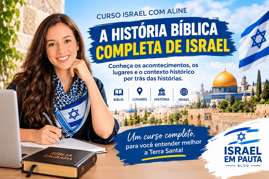 Curso Israel com Aline: A História Bíblica Completa de Israel